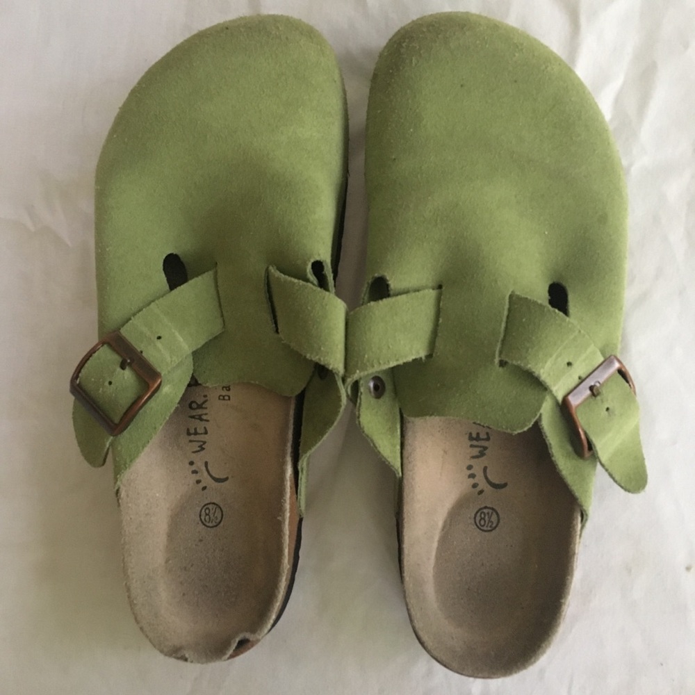 COPY - Green Birkenstock’s